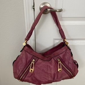 Makowsky Hobo Purse, soft leather, gently used 15” x 8”.